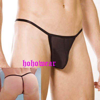 Sexy Mens See-Thru Mesh Pouch G-string Panties Underwear #181