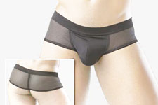 Sexy Mens Mesh See Thru Pouch Boxer Shorts Underwear #209
