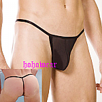 Sexy Mens See-Thru Mesh Pouch G-string Panties Underwear #181