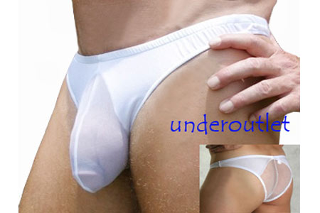Sexy Men's See-Thru Stretch Brief Underwear