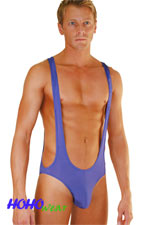 Sexy Men's Stretchy Sling Brief Back Bodysuit #434